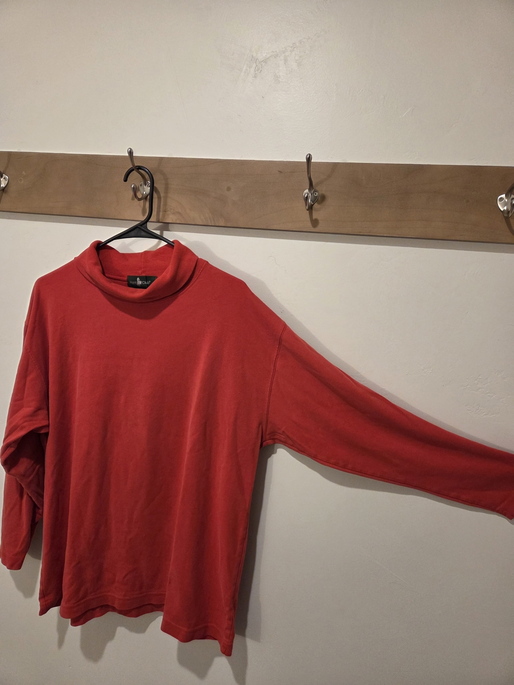 Hunt Club Red Turtleneck Pullover - Picture 3 of 7